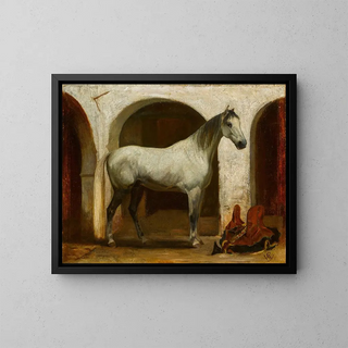 Idjri - Georges Washington — gerahmtes Bild an der Wand