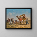 Der Abschied - Georges Washington — gerahmtes Bild an der Wand