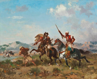 Der Plünderungszug - Georges Washington — Ansicht des Kunstwerks