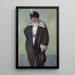 Jeanne Modistin - Georges d'Espagnat — gerahmtes Bild an der Wand