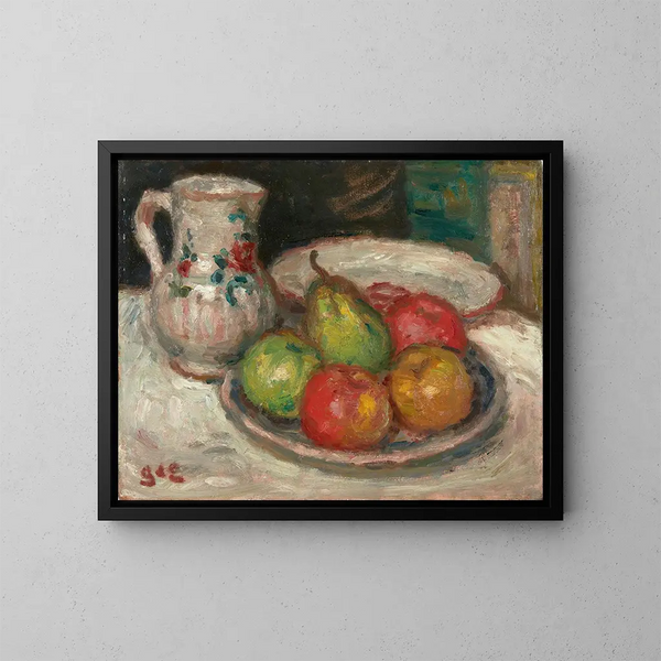 Stillleben mit Früchten - Georges d'Espagnat — gerahmtes Bild an der Wand