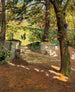 Die alten Wasser von Passy im Park Delessert - Georges-Émile Carette — Ansicht des Kunstwerks