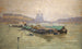 L'Île Saint-Louis und Notre-Dame Gemälde vom Pont d'Austerlitz - Georges-Émile Carette — Ansicht des Kunstwerks