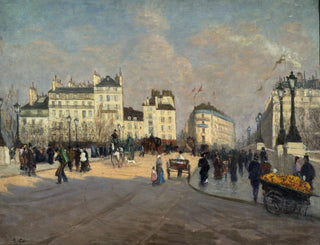 Ansicht der Pont-Neuf - Georges-Émile Carette — Ansicht des Kunstwerks
