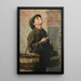 Ronds de fumée Le petit lutteur - Georgios Jakobides — gerahmtes Bild an der Wand