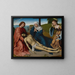 Lamentation sur le corps du Christ - Gerard David — gerahmtes Bild an der Wand