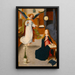 L'Annonciation - Gerard David — gerahmtes Bild an der Wand