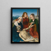 La Lamentation - Gerard David — gerahmtes Bild an der Wand