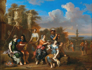 Concerto à l'ancienne - Gerard Hoet — Ansicht des Kunstwerks