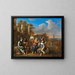 Concerto à l'ancienne - Gerard Hoet — gerahmtes Bild an der Wand