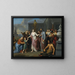 Olympia presenting the young Alexander the Great to Aristotle - Gerard Hoet — gerahmtes Bild an der Wand