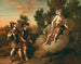 Die Göttin Diana, die vor zwei Soldaten erscheint - Gerard Hoet — Ansicht des Kunstwerks