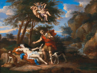 Venus und Adonis - Gerard Hoet — Ansicht des Kunstwerks
