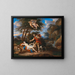 Venus und Adonis - Gerard Hoet — gerahmtes Bild an der Wand