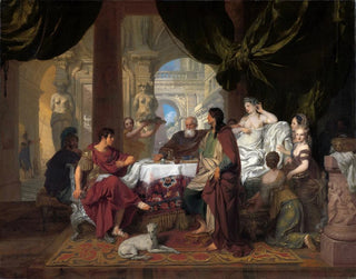 Das Bankett der Kleopatra - Gerard de Lairesse — Ansicht des Kunstwerks