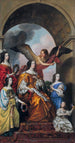 Amalia und ihre Töchter, die den Triumph von Frederik Hendrik betrachten - Gerard van Honthorst — Ansicht des Kunstwerks