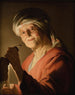 Eine alte Frau - Gerard van Honthorst — Ansicht des Kunstwerks