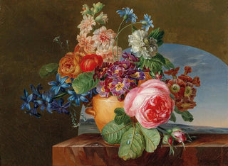 Ein Blumenvasen - Gerard van Spaendonck — Ansicht des Kunstwerks