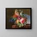 Ein Blumenvasen - Gerard van Spaendonck — gerahmtes Bild an der Wand