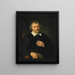 Portrait des Vaters des Künstlers - Gerbrand van den Eeckhout — gerahmtes Bild an der Wand