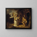 L'Ange et Gédéon - Gerbrand van den Eeckhout — gerahmtes Bild an der Wand