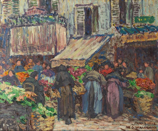 Des Halles à Paris - Gerda Wallander — Ansicht des Kunstwerks