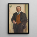 Portrait de Hjalmar Söderberg - Gerda Wallander — gerahmtes Bild an der Wand