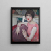 Lili Elbe Einar Wegener - Gerda Wegener — gerahmtes Bild an der Wand