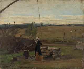 Am Brunnen - Gerhard Munthe — Ansicht des Kunstwerks