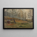 Herbst - Gerhard Munthe — gerahmtes Bild an der Wand
