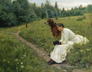Idylle - Gerhard Munthe — Ansicht des Kunstwerks