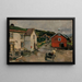La cour à Kongsvoll - Gerhard Munthe — gerahmtes Bild an der Wand