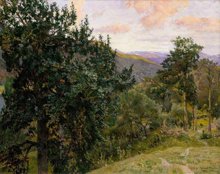 Vue depuis Vg - Gerhard Munthe — Ansicht des Kunstwerks