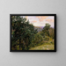Vue depuis Vg - Gerhard Munthe — gerahmtes Bild an der Wand