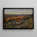 Ansicht von Nevlunghavn - Gerhard Munthe — gerahmtes Bild an der Wand
