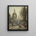 Le Sacré - Cœur à Montmartre - Germain David - Nillet — gerahmtes Bild an der Wand