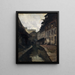La Bièvre zwischen der Pascal-Straße und der Broca-Straße - Germain Eugène Bonneton — gerahmtes Bild an der Wand