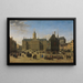 Der Damm in Amsterdam - Gerrit Adriaensz Berckheyde — gerahmtes Bild an der Wand