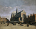 Der Markt in Haarlem - Gerrit Adriaensz Berckheyde — Ansicht des Kunstwerks