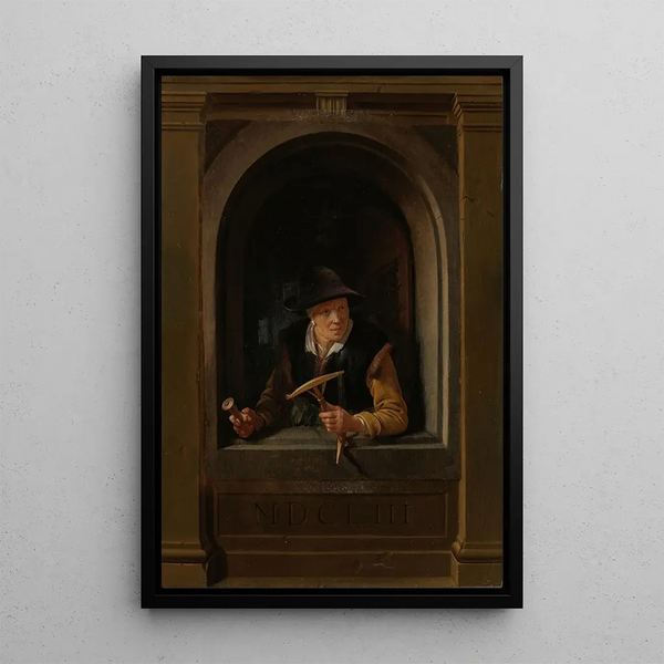 Gerrit Dou - A Fishermans Wife.webp