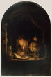 Astronome à la chandelle - Gerrit Dou — Ansicht des Kunstwerks