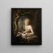 Marie-Madeleine Bußfertige in der Wüste - Gerrit Dou — gerahmtes Bild an der Wand