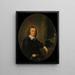 Johan Wittert van der Aa 1604-1670 - Gerrit Dou — gerahmtes Bild an der Wand
