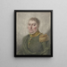 Portrait von E. W. G. Bagelaar - Gerrit Jacobus Geusendam — gerahmtes Bild an der Wand