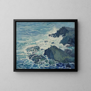 Marque - Gerrit van Blaaderen — gerahmtes Bild an der Wand