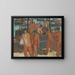 Hafen von Douarnenez - Gerrit van Blaaderen — gerahmtes Bild an der Wand