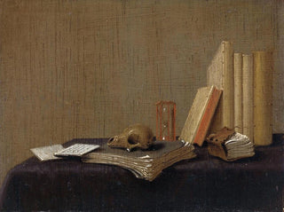 Naturmorte Vanitas - Gerrit van Vucht — Ansicht des Kunstwerks