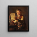Der politische Schuhmacher - Geskel Saloman — gerahmtes Bild an der Wand