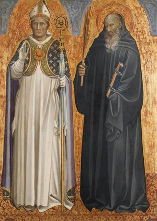Gherardo Starnina - St Benedict and Bishop Donatus.webp