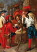 Soldaten spielend Karten - Giacomo Ceruti — Ansicht des Kunstwerks